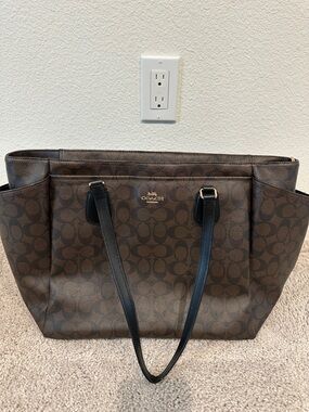 Coach Diaper Tote